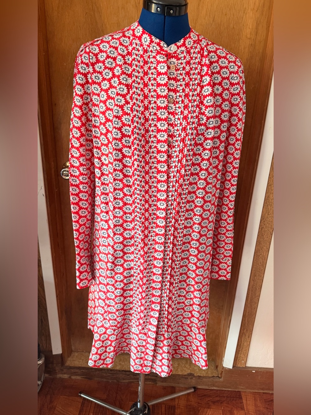 Tory Burch Cora Dress NWT Red Silk Dress Size 8